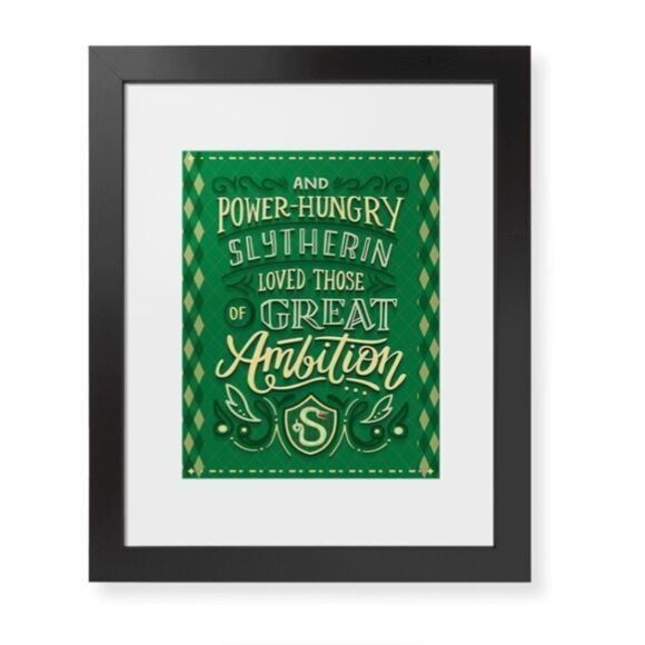 Harry Potter Slytherin Print  - Picture 2 of 2